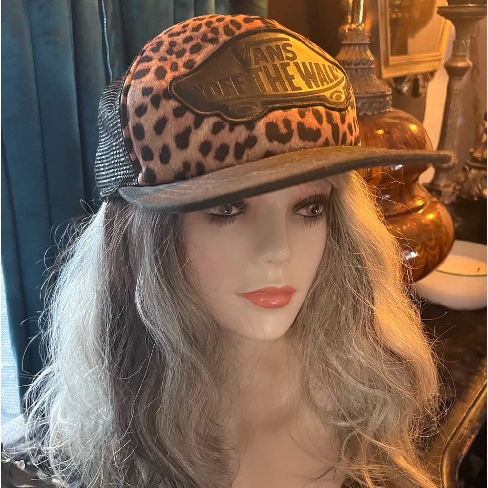 Vans Leopard Cheetah Print Cap